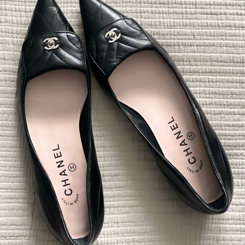 chanel flats